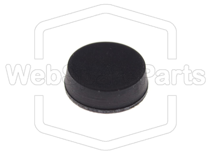 Round Rubber Foot Self-adhesive Ø12.7mm x Ø11.5mm x height 4mm - WebSpareParts