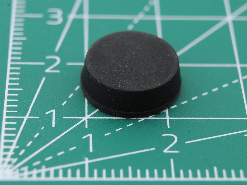 Round Rubber Foot Self-adhesive Ø12.7mm x Ø11.5mm x height 4mm - WebSpareParts