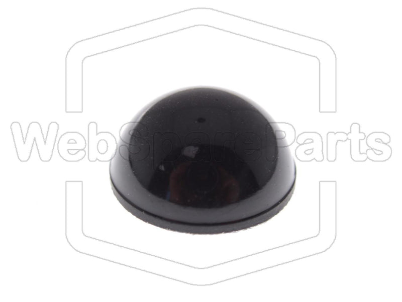 Round Rubber Foot Self-adhesive Ø15.9mm x height 8mm - WebSpareParts