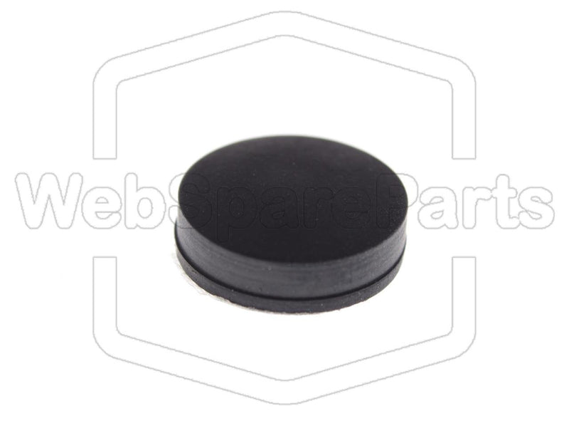 Round Rubber Foot Self-adhesive Ø4mm x Ø5mm x height 3.6mm - WebSpareParts