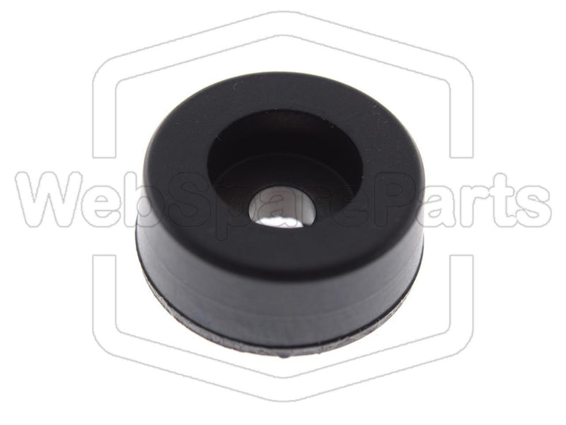 Round Rubber Foot With Hole Ø4.0mm Base Ø17.2mm - WebSpareParts