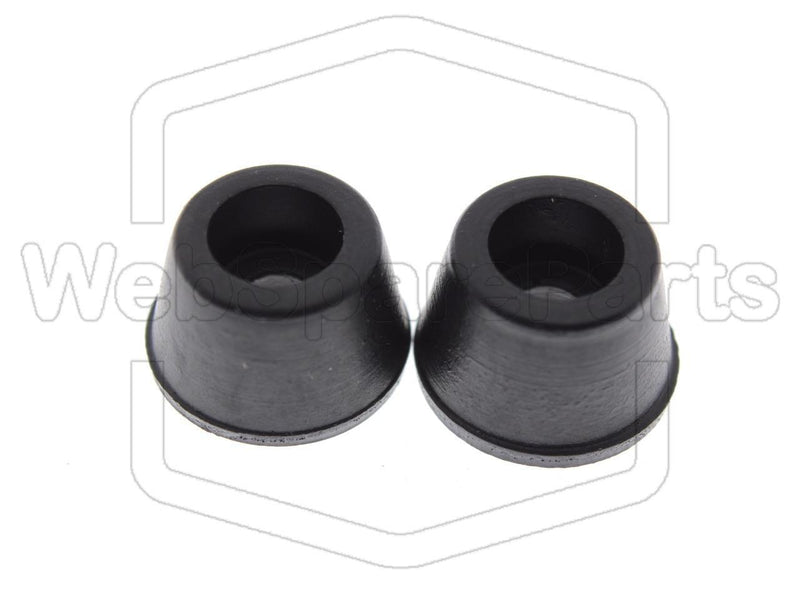 Round Rubber Foot With Ø3.2mm Base Ø11.5mm - WebSpareParts