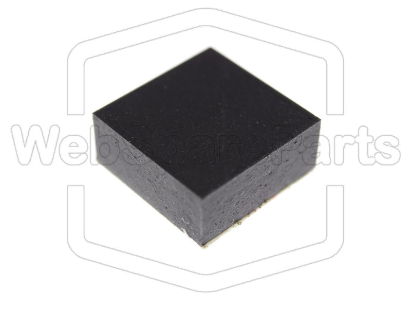 Square Rubber Foot Self-adhesive 12.0mm x 12.0mm Height 5.0 mm - WebSpareParts