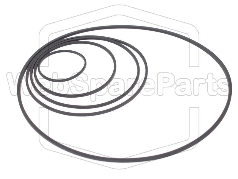 Belt Kit For Cassette Player Harman Kardon HK-2000 - WebSpareParts