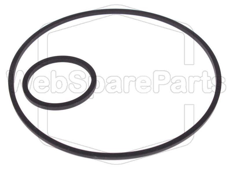 Belt Kit For Video Cassette Recorder Grundig GV-6396 - WebSpareParts