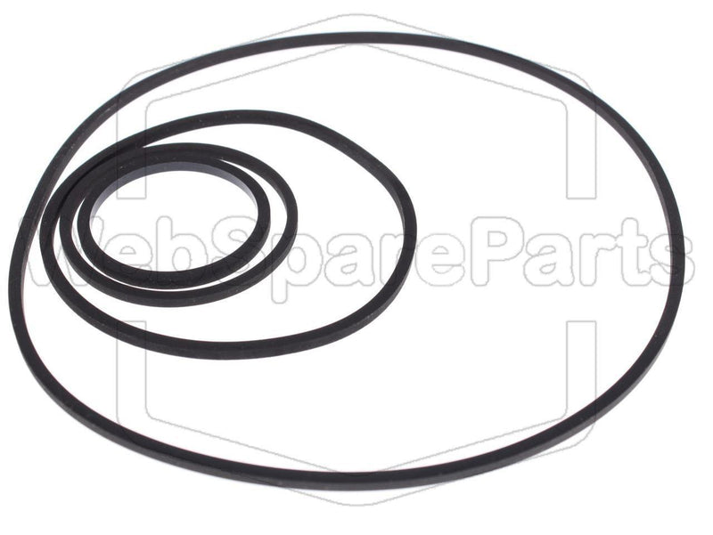 Belt Kit For Video Cassette Recorder Panasonic AG-6811 A - WebSpareParts