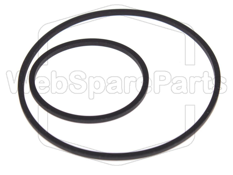 Belt Kit For Video Cassette Recorder Continental Edison VKH-2545 - WebSpareParts