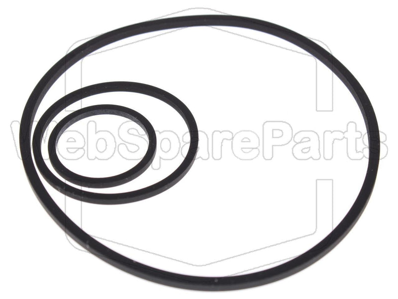 Belt Kit For Video Cassette Recorder Elbe EB-653 - WebSpareParts