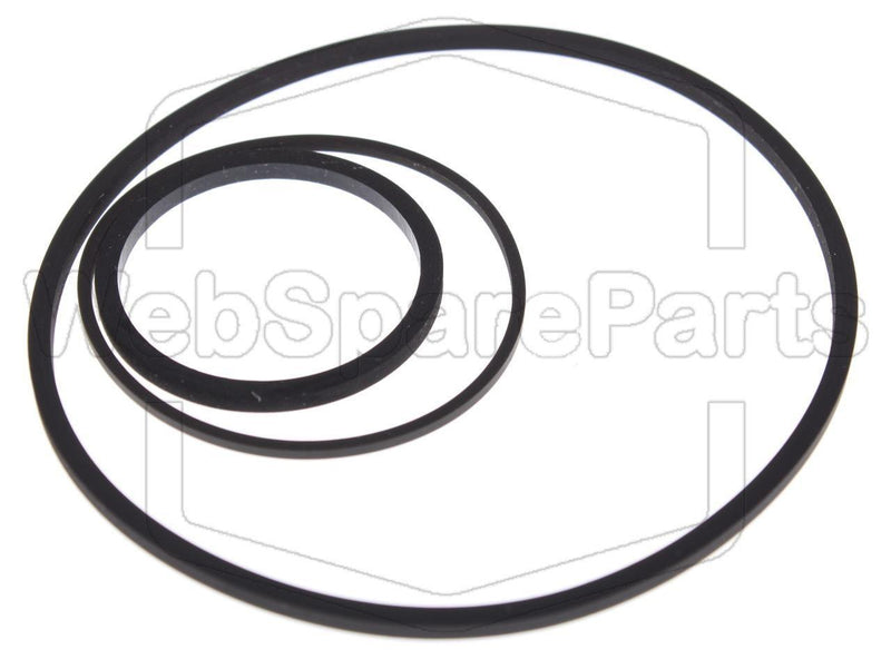 Belt Kit For Video Cassette Recorder Sharp VC-693 SH - WebSpareParts