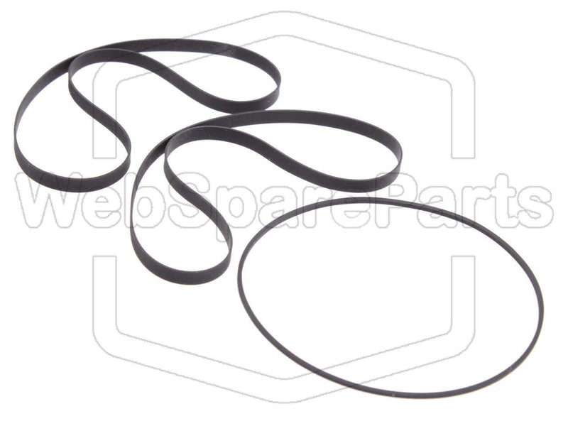 Belt Kit For Cassette Player Sony TC-V70WR - WebSpareParts