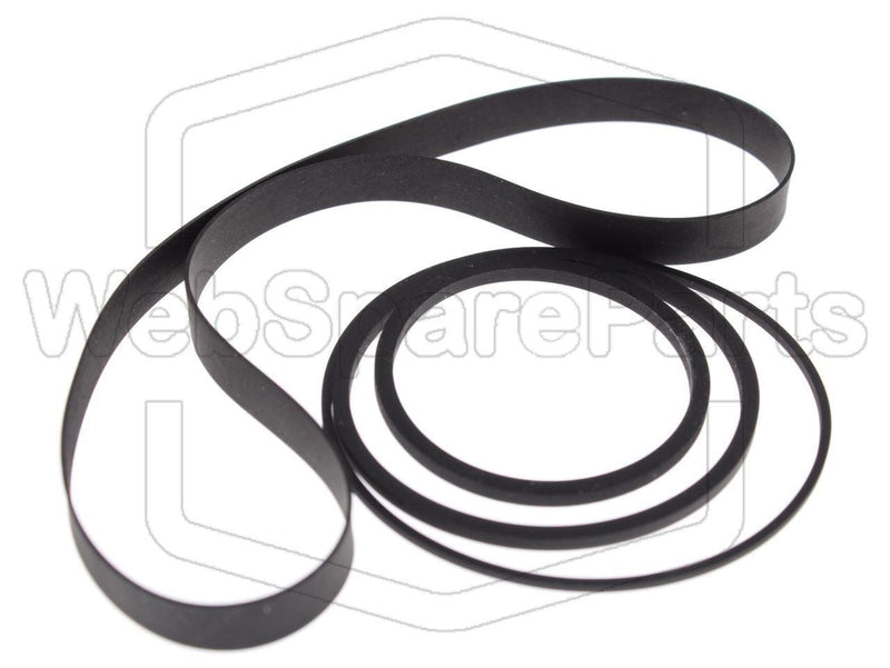 Belt Kit For Video Cassette Recorder Thomson VK-309 PW - WebSpareParts