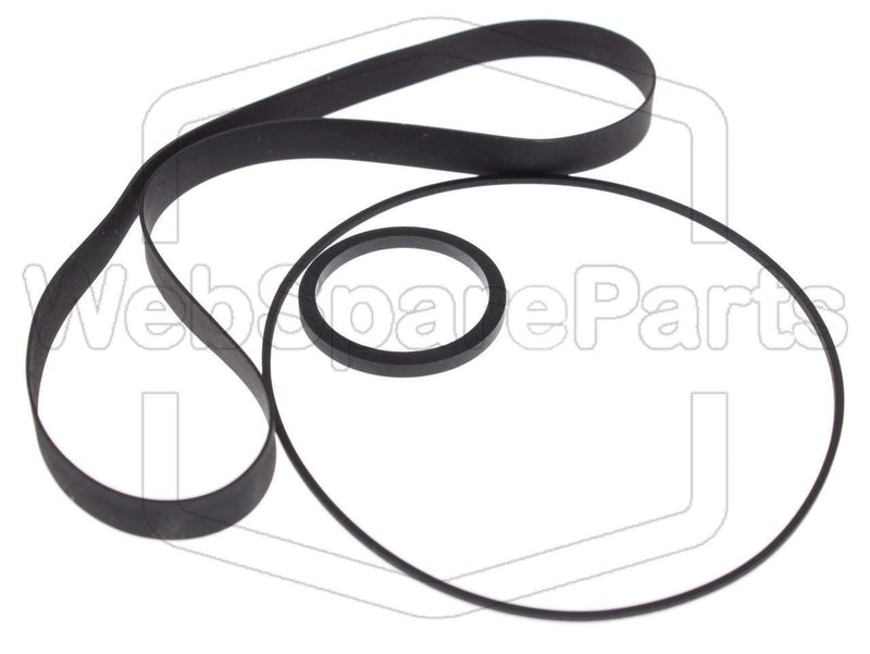 Belt Kit For Video Cassette Recorder NEC PVC-744 Betamax - WebSpareParts