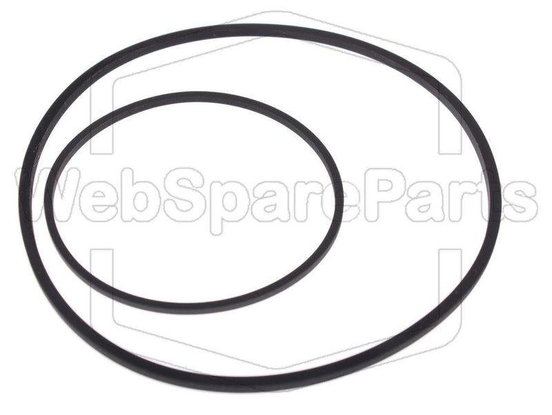 Belt Kit For Video Cassette Recorder Kuba 901 K 3400 G - WebSpareParts