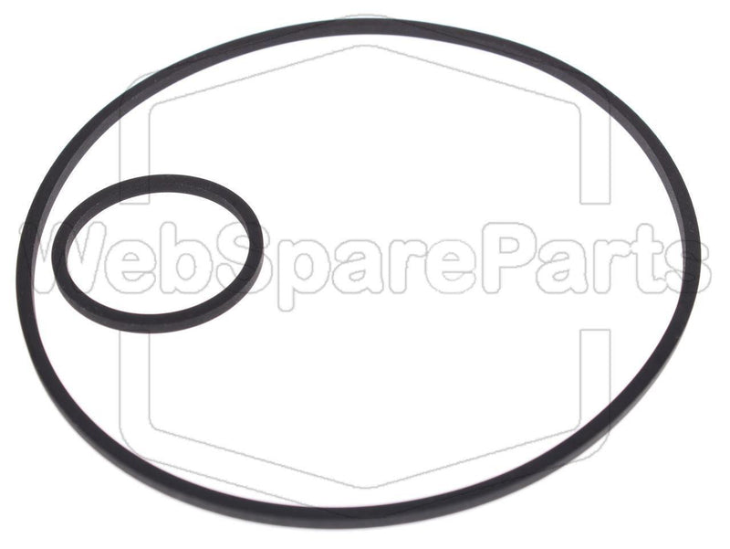 Belt Kit For Video Cassette Recorder Mitsubishi HS-651 V - WebSpareParts