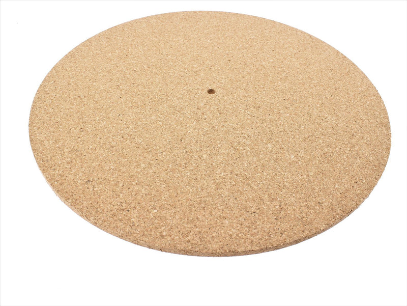 WebSpareParts Cork Mat Turntable Record Player 295 mm x 6.2 mm 115 Gr - WebSpareParts