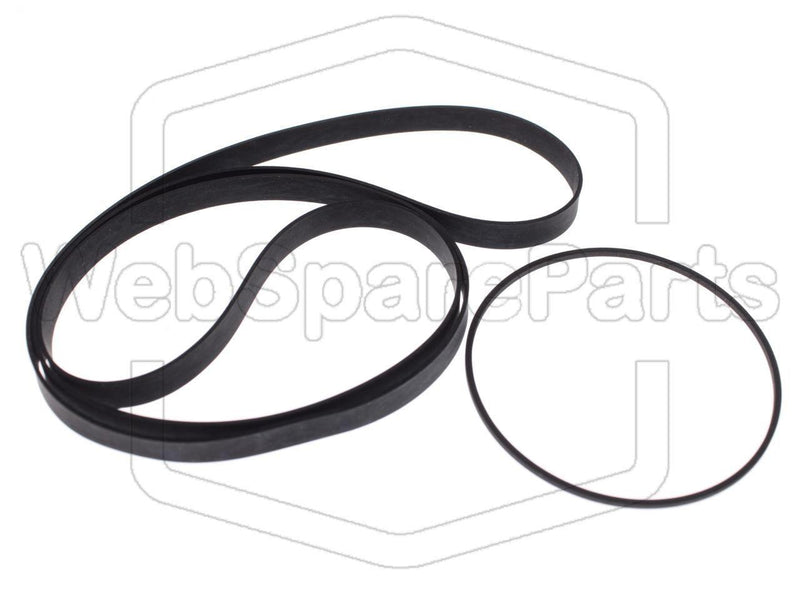 Belt Kit For Cassette Deck Mitsubishi Z-20 - WebSpareParts