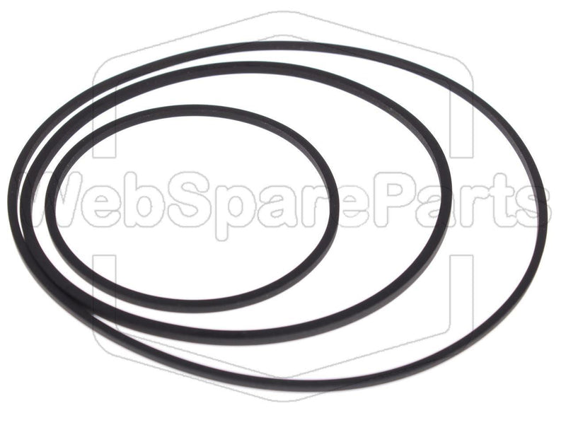 Belt Kit For Video Cassette Recorder Sony SLV-426 EE - WebSpareParts