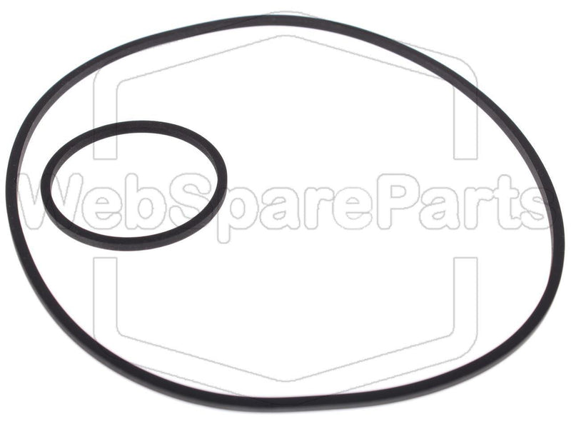 Belt Kit For Video Cassette Recorder Saba VR-6826 - WebSpareParts