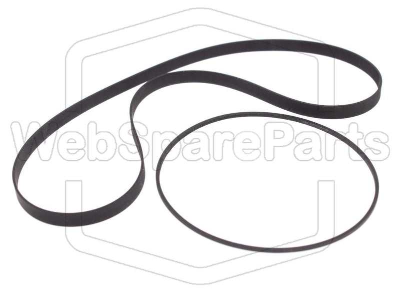 Belt Kit For Cassette Deck Tandberg TCD-440 - WebSpareParts