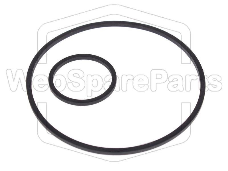 Belt Kit For Video Cassette Recorder Fisher FVH-P5000 UK - WebSpareParts