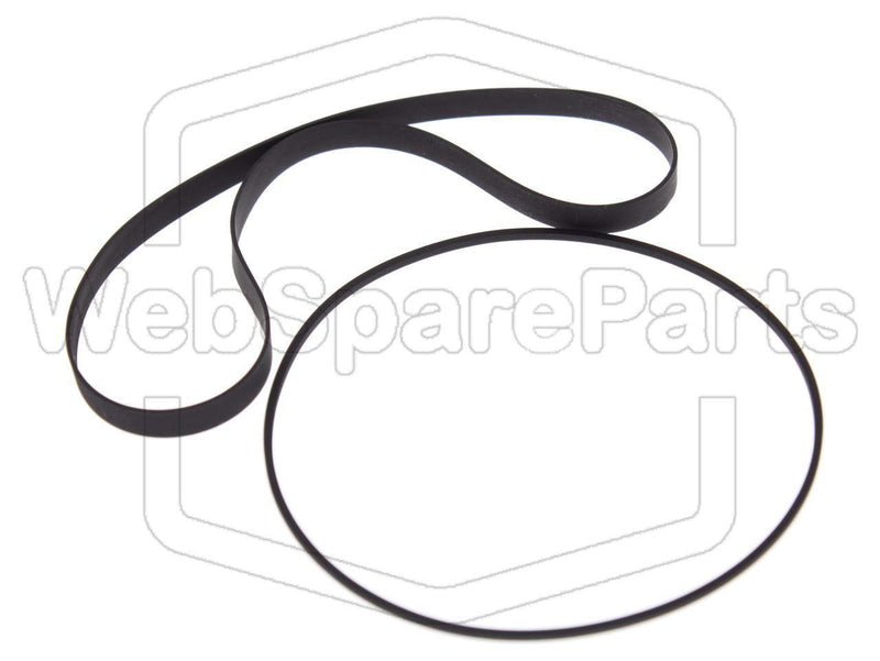 Belt Kit For Cassette Player Sony TC-FX5C - WebSpareParts