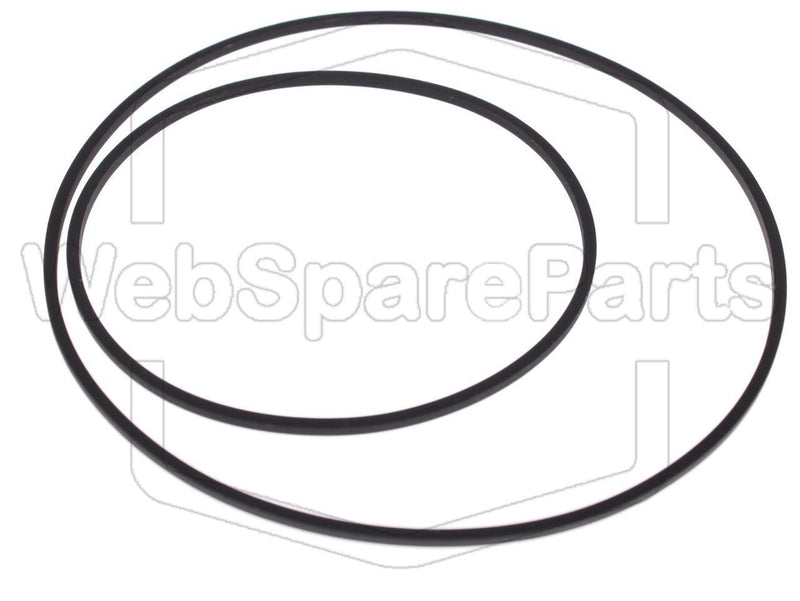 Belt Kit For Video Cassette Recorder Nordmende V-4000 - WebSpareParts