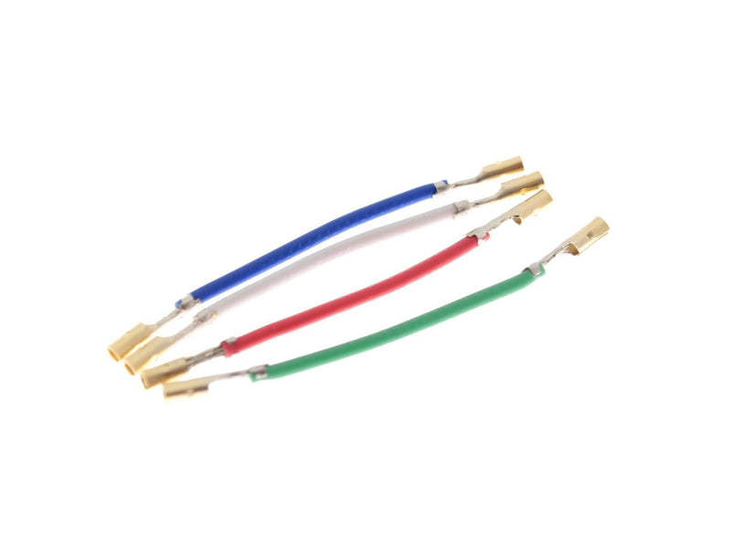 Cartridge wires, Headshell Rewiring kit HC Gold - WebSpareParts