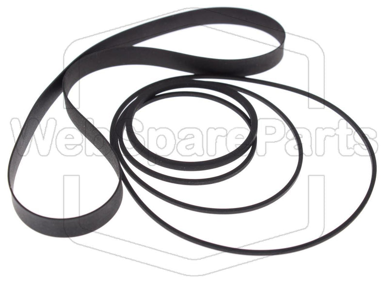 Belt Kit For Video Cassette Recorder JVC HR-7300 - WebSpareParts