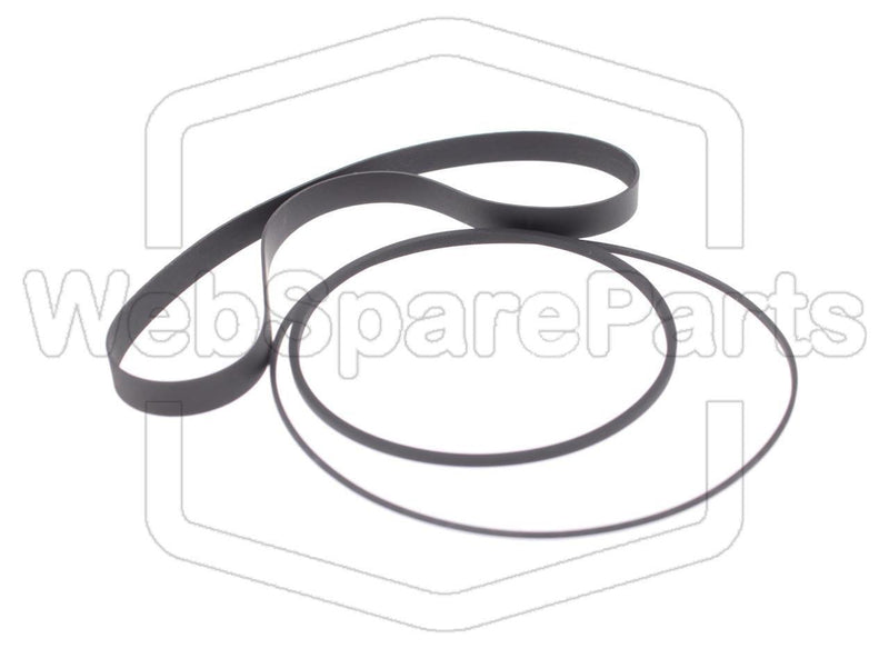 Belt Kit For Cassette Player Harman Kardon CD-201 - WebSpareParts